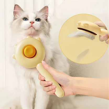 Magic Pet Hair Brush – One-Button Cleaning & Reusable