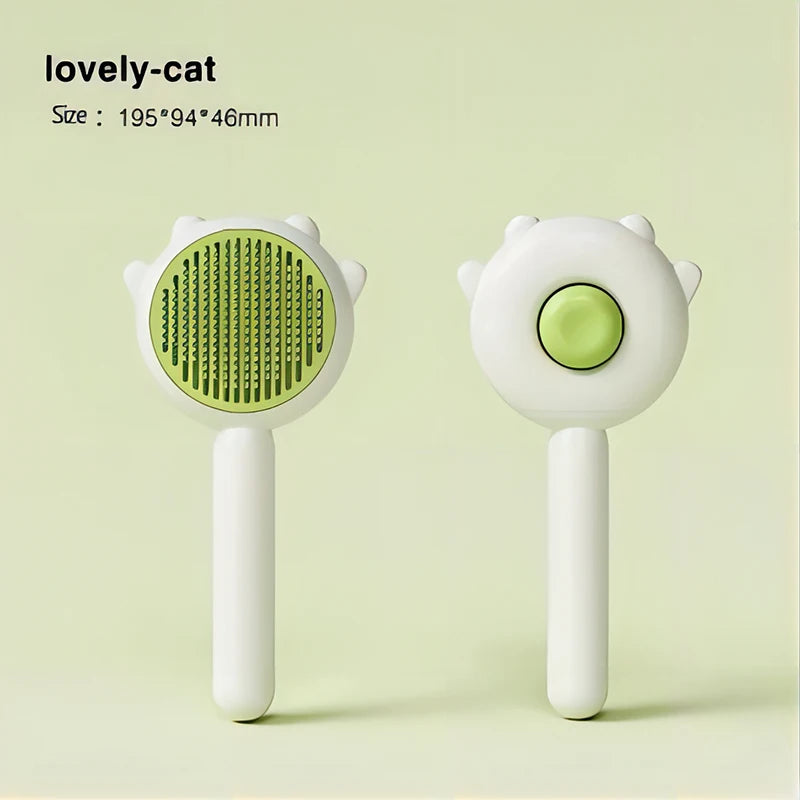 Magic Pet Hair Brush – One-Button Cleaning & Reusable