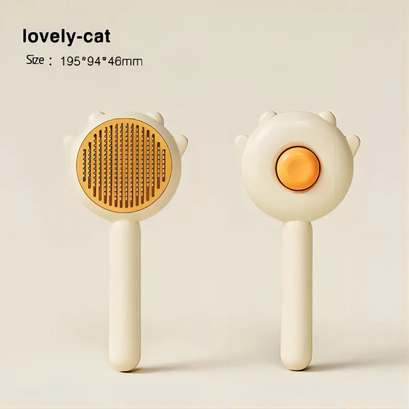 Magic Pet Hair Brush – One-Button Cleaning & Reusable