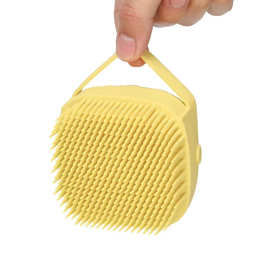 Silicone Pet Bath Gloves – Massage & Grooming Brush