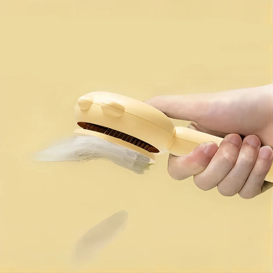 Magic Pet Hair Brush – One-Button Cleaning & Reusable